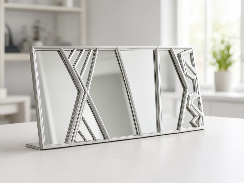 b2b silver accent mirrors for wall decor exporter
