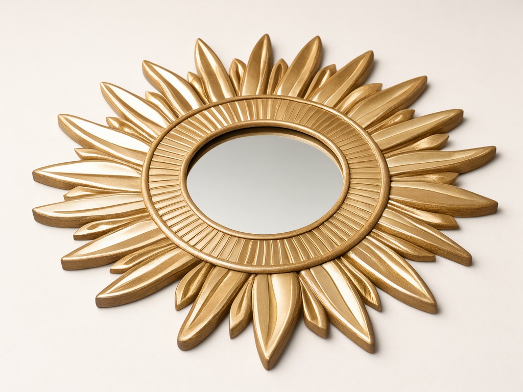 china circle sun decorative wall mirror manufacturer