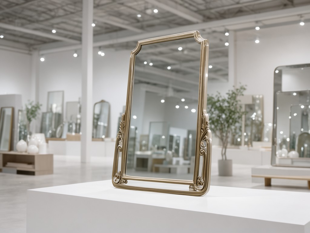 China Vintage Mid Century Wall Mirror Factory