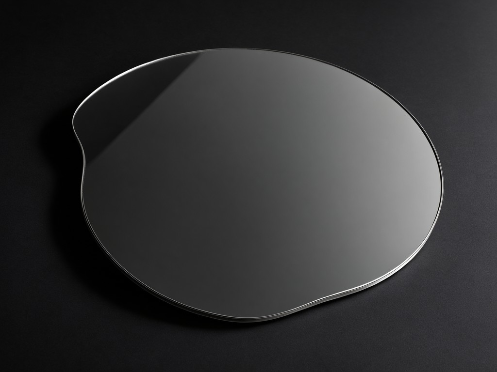 Custom Contoured Oval Wall Mirror Manufacturer