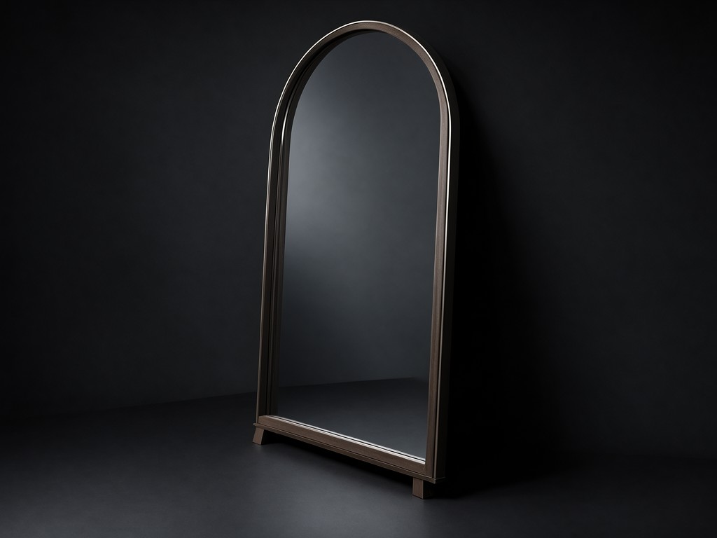 Custom Large Arched Floor Standing Mirror Supplier