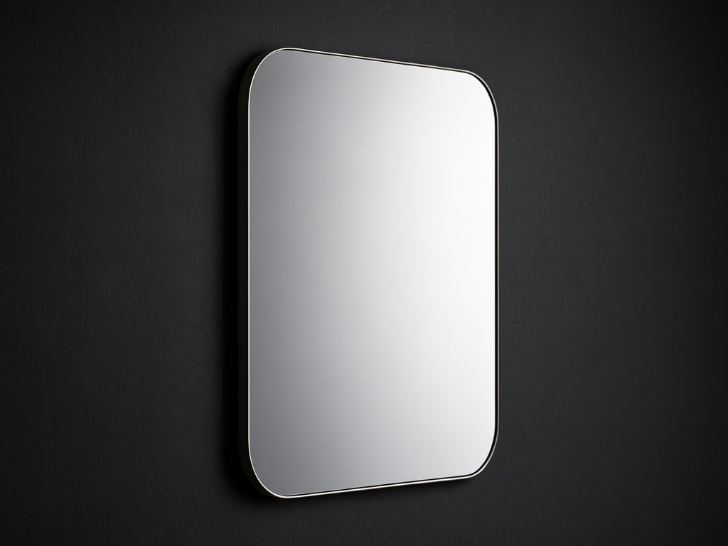 Custom Rectangular Decorative Wall Mirror With Rounded Corners Company