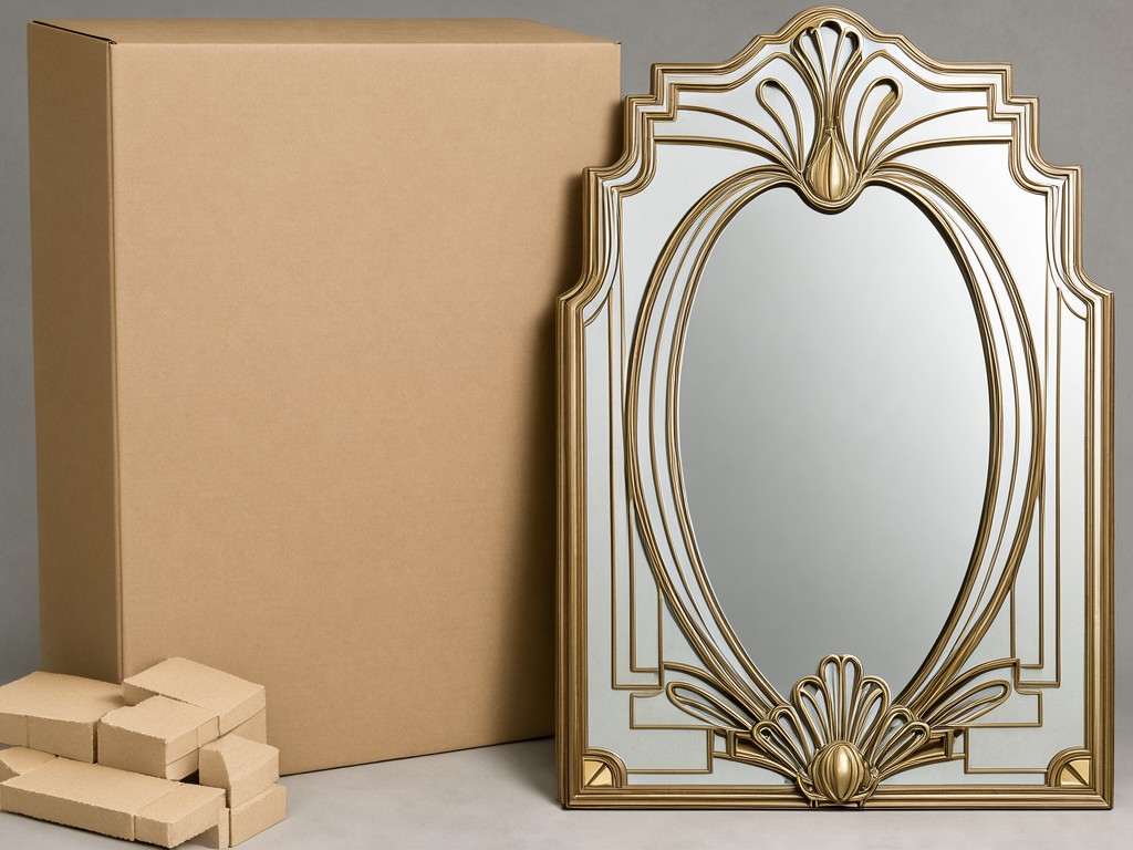 custom vintage antique art deco wall mirror supplier