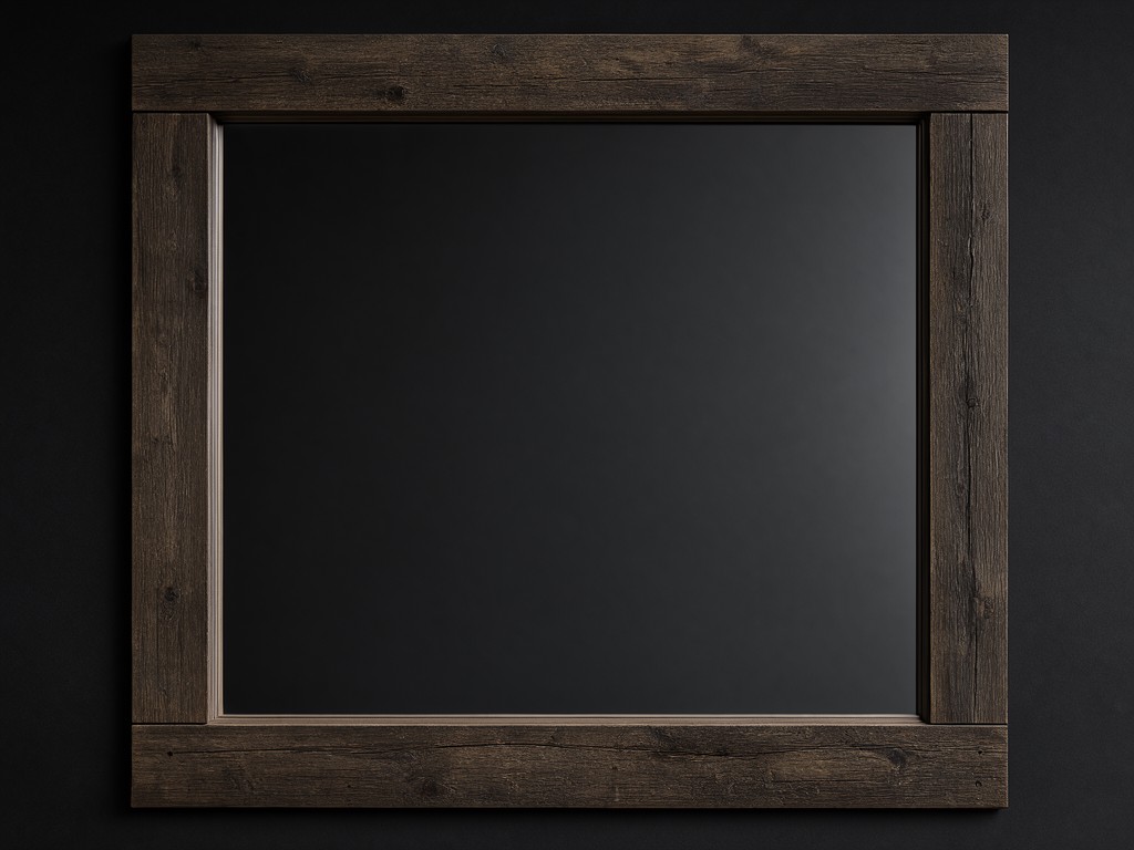 Direct Factory Rustic Wood Framed Bathroom Mirrors Company
