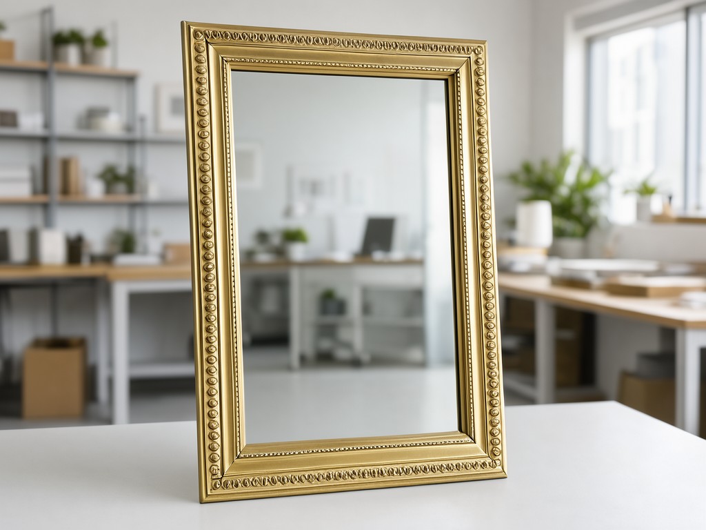 Factory Direct Large Brass Metal Wall Mirror Exporter