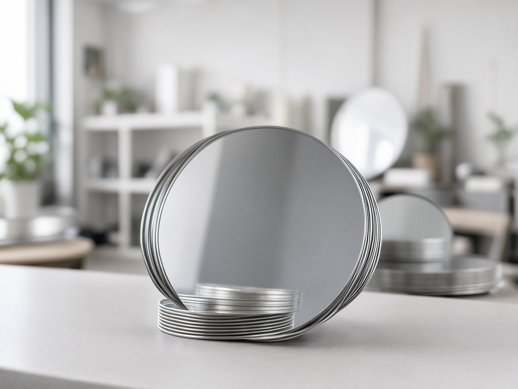 Factory Direct Round Metal Mirrors For Wall Supplier