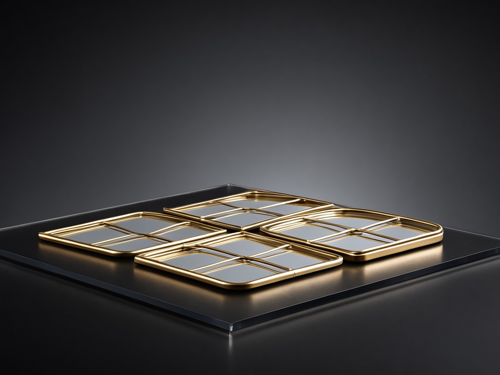 oem small arched gold wall mirrors factory