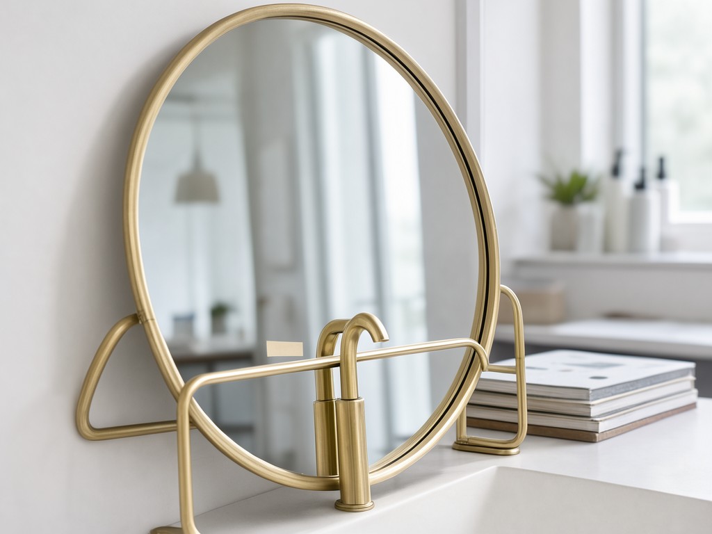 Wholesale Aged Brass Bathroom Wall Mirror Company