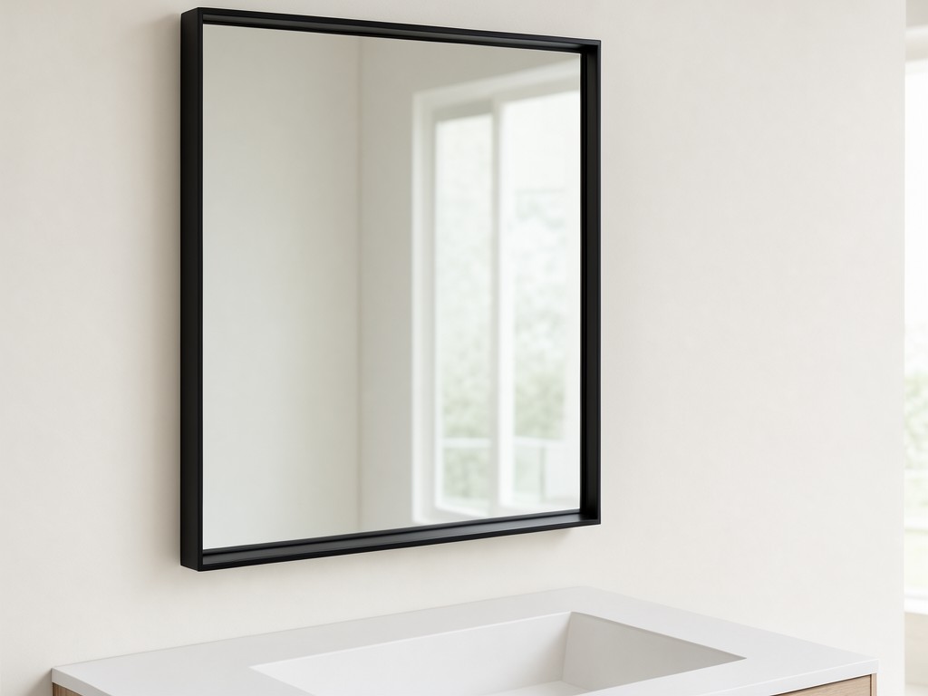 Wholesale black framed bathroom vanity mirror Company