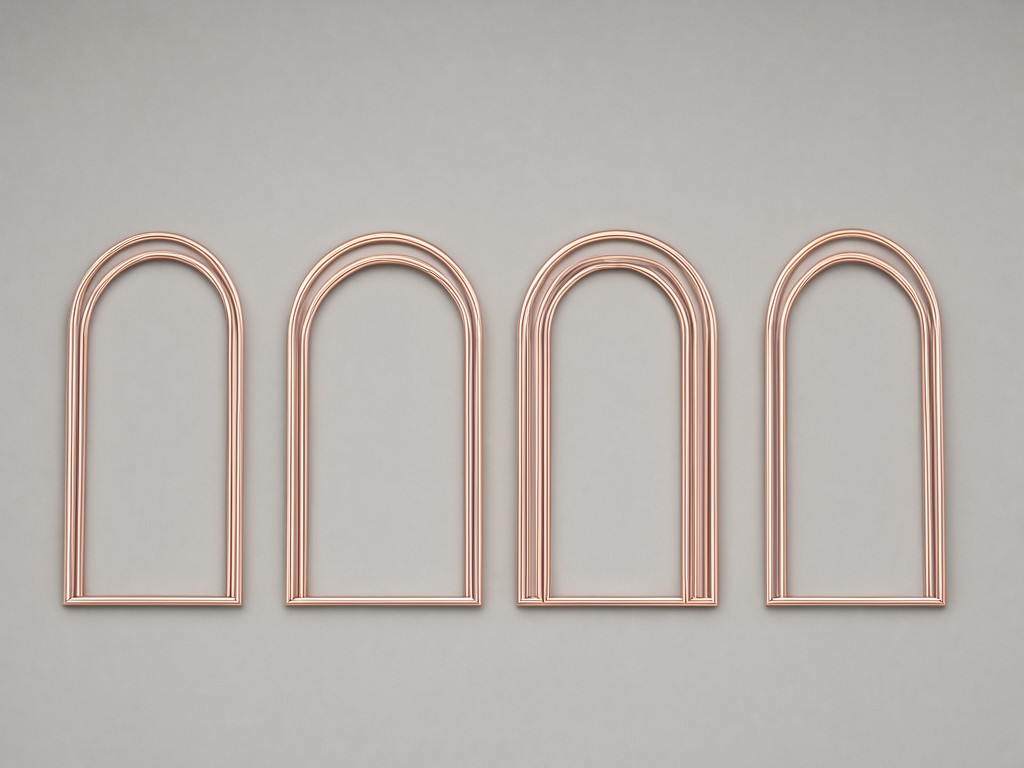 Wholesale Rose Gold Arch Wall Mirrors Supplier