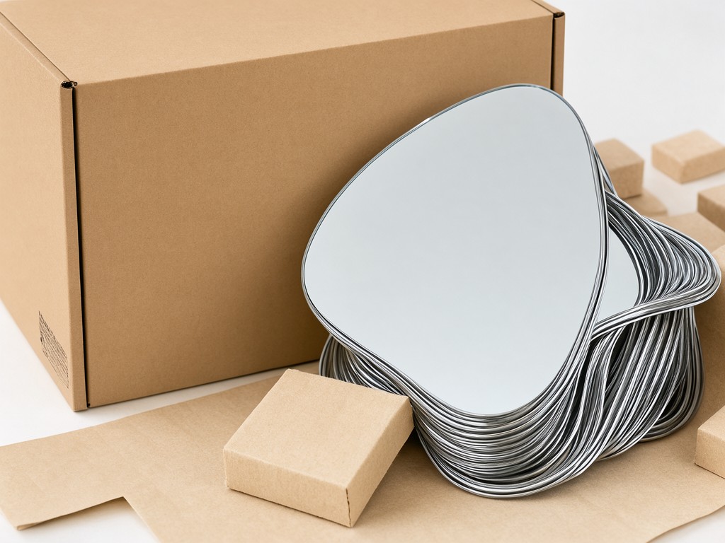 Wholesale Rounded Bottom Irregular Wall Mirrors Supplier