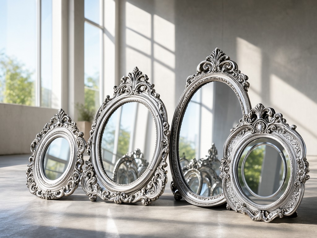 Wholesale Silver Antique Ornate Wall Mirrors Supplier